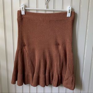 Knit flowy skirt made by Free People